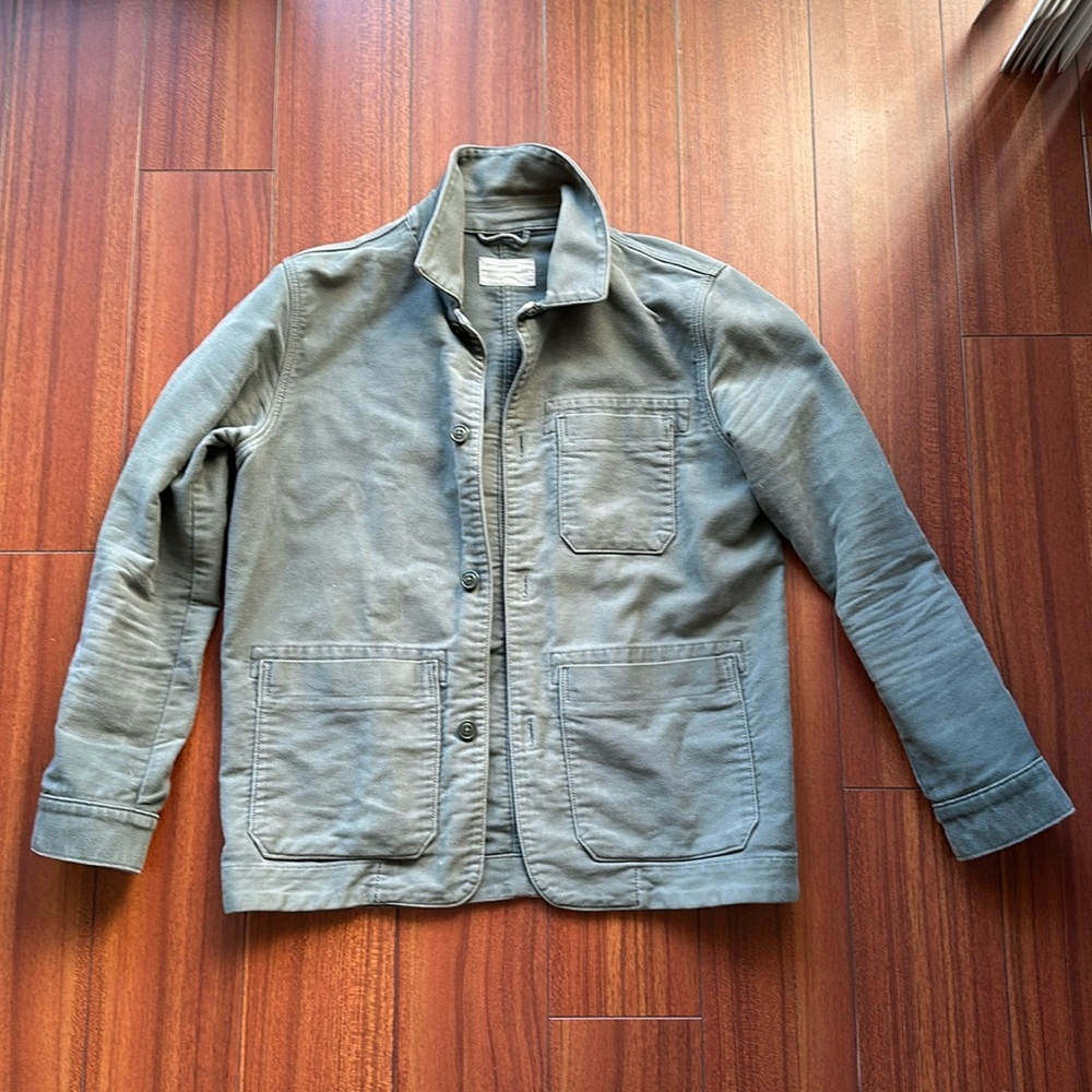 Green Chore Coat